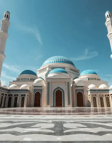 Казахстан Нур Султан самая большая мечеть