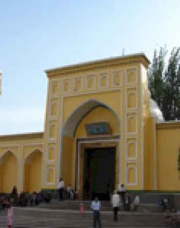Праздничная мечеть ИД ках в Кашгаре